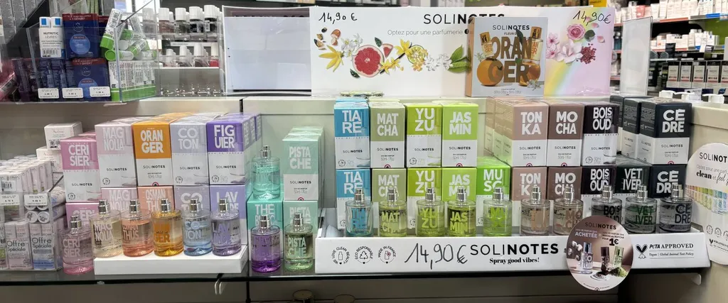 SOLINOTES EAU DE PARFUMS PHARMACIE PANETTA 13012 MARSEILLE 
