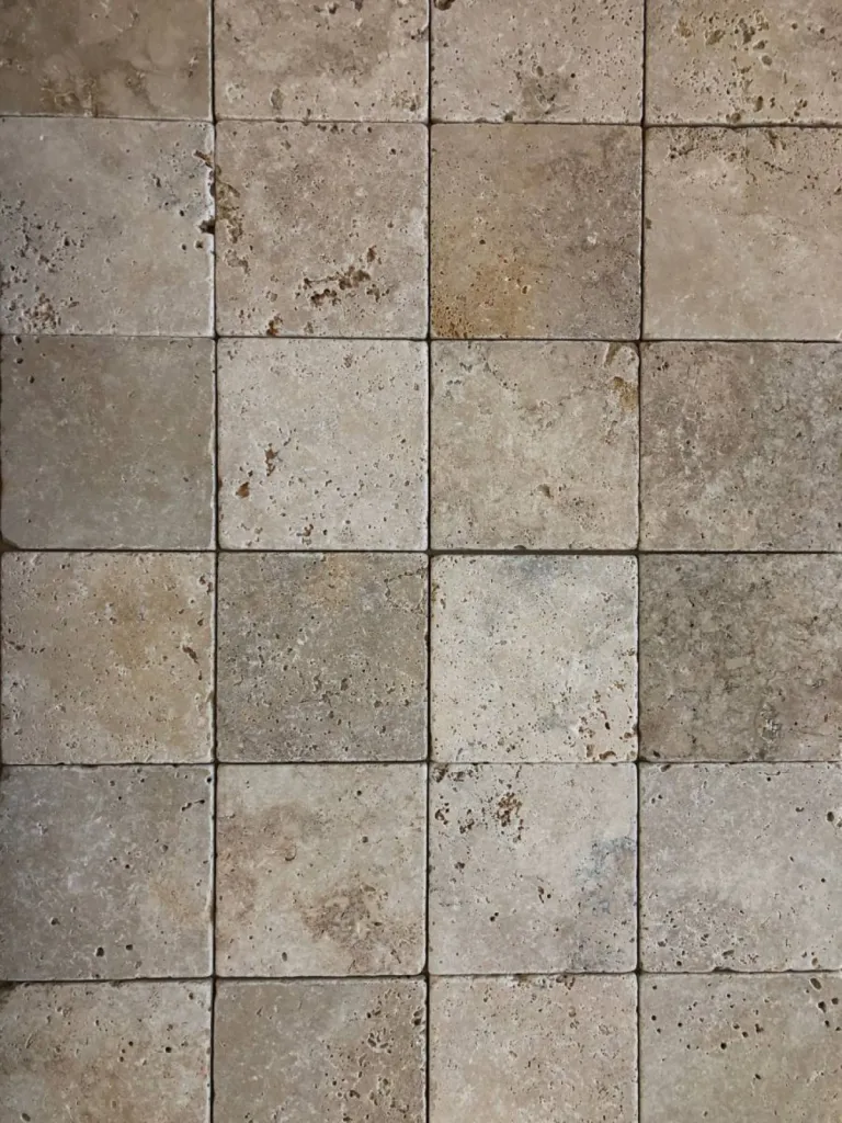 15x15x1cm en pierre naturelle Travertin Parement en Travertin ou en pierre de Dordogne pour intérieur et extérieur, livraison partout en France