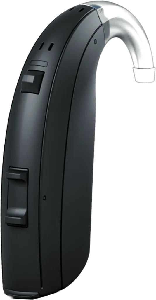 ReSound ENZO Q : BTE puissant pour pertes sévères à profondes avec connectivité universelle, disponible chez Audition Brotteaux Lyon 6
