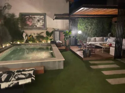 Aménagement d’un jardinet de ville dans le Gard