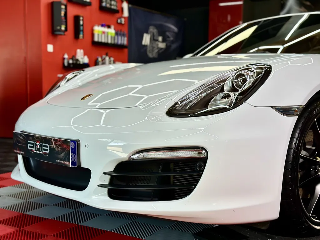 protection carrosserie DETAILING film de protection PPF Lyon Porsche Boxster