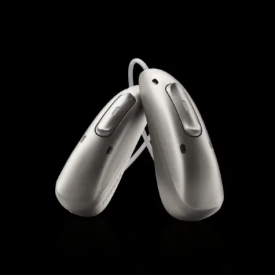 Aide auditive Phonak Audéo™ Infinio pour réduire la fatigue auditive en fin de journée grâce à une réduction de l'effort d'écoute