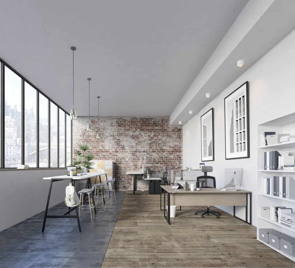 Bureau opératif STRICTO-design et fonctionnel pour des bureaux administratifs à Alès