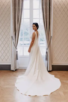 wedding dress in paris