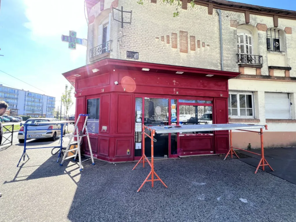 Réfection de la devanture d’une boulangerie au Havre