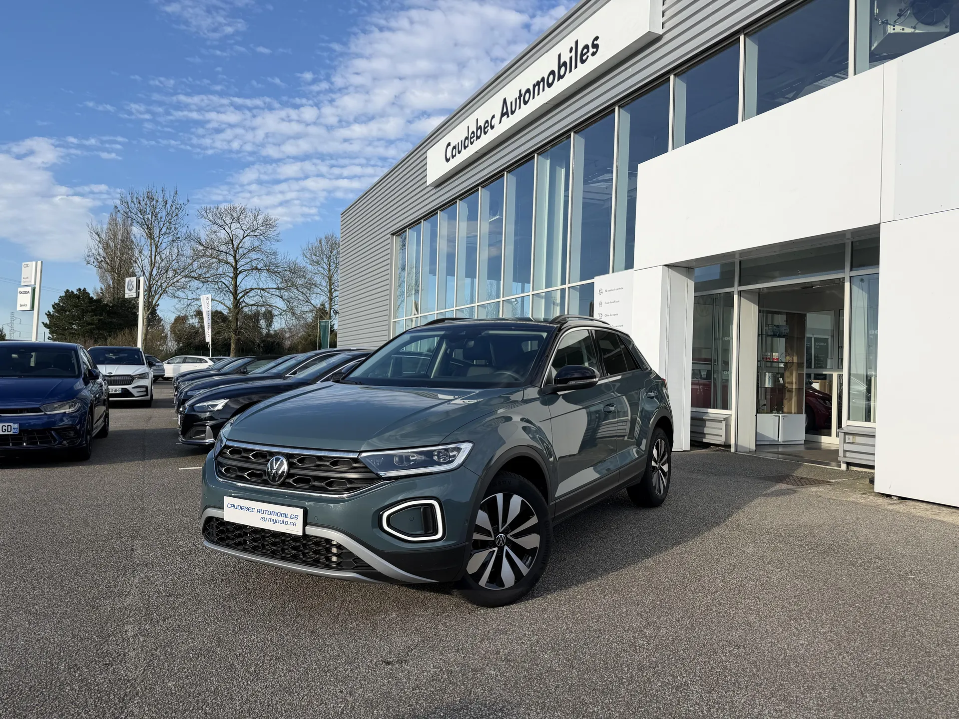 Achat voiture occasion Volkswagen T-Roc Edition GOAL Diesel Automatique près du Havre : profitez d'un SUV premium récent