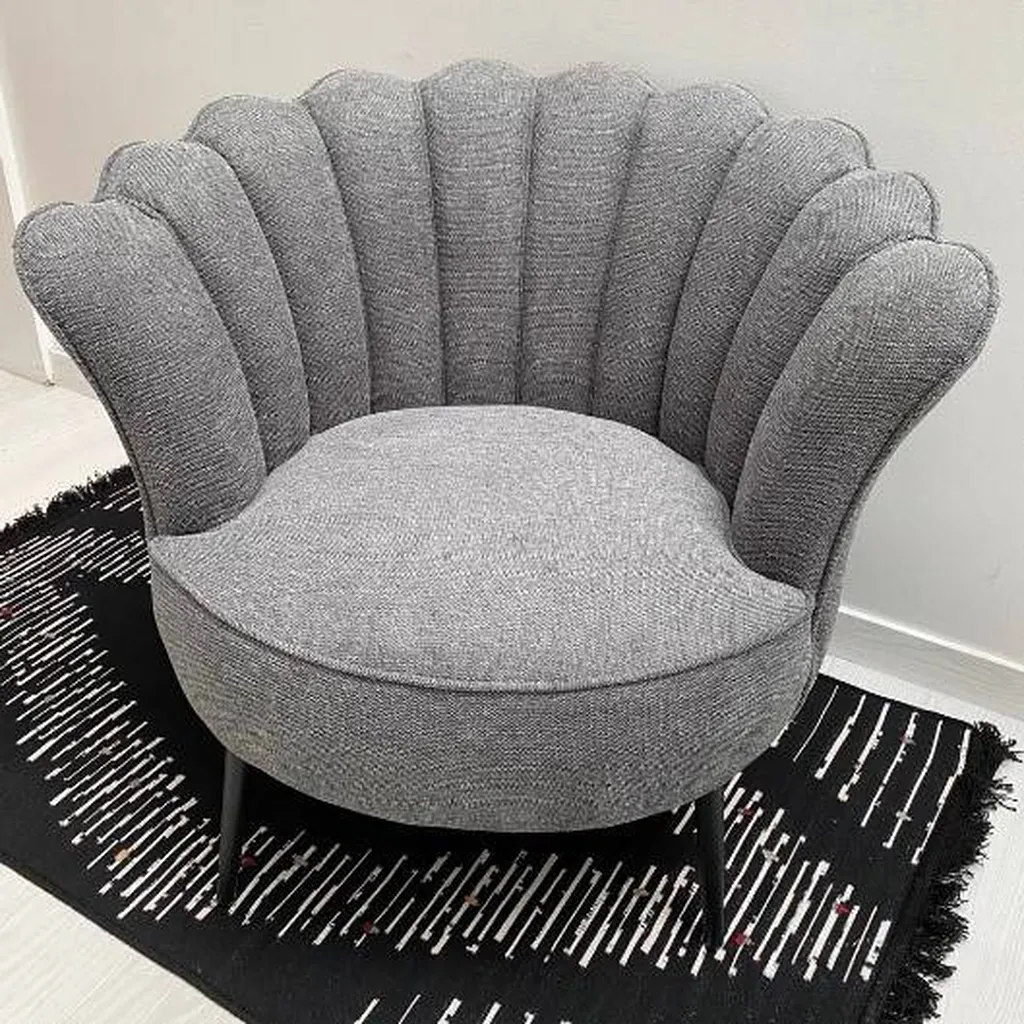 Vente fauteuil couronne fixe tissu.