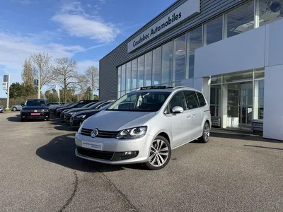 Achat Volkswagen Sharan occasion proche Le Havre : monospace familial 7 places avec boîte automatique DSG6 à La Frénaye