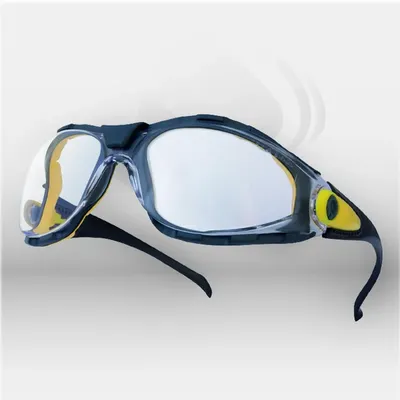 Lunettes de protection polycarbonate Delta Plus anti-choc et anti-rayures utilisées en milieu professionnel à Mont-de-Marsan, Landes (40), Nouvelle-Aquitaine et disponibles partout en France