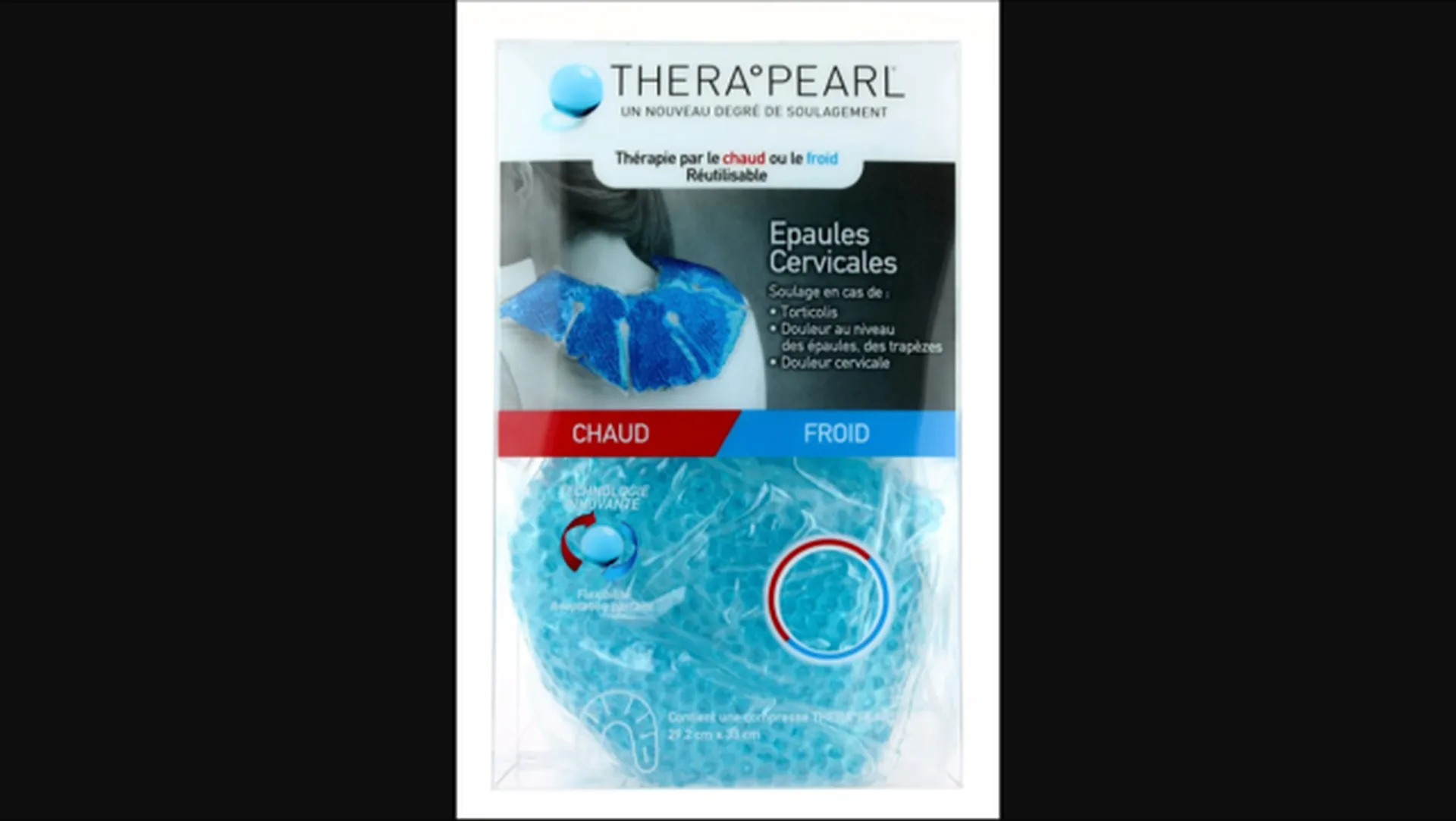 PACK chaud/froid spécial COU-EPAULES torticolis thera pearl à marseille