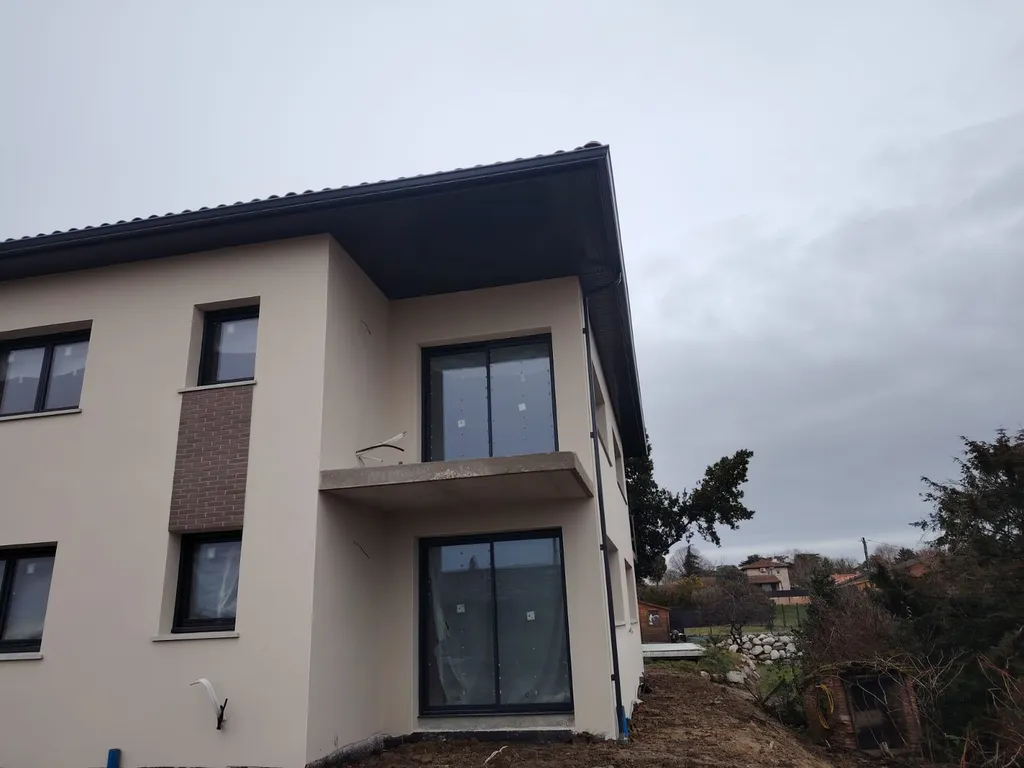 GOUTTIERES ALUMINIUM PLAISANCE DU TOUCH G 400 RAL 7016