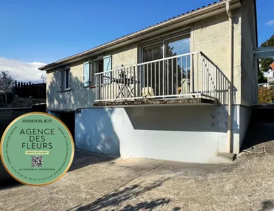 A saisir pavillon plain pied surélevé de 82 m² édifiée sur un terrain de 572 m² sur la commune de ELBEUF