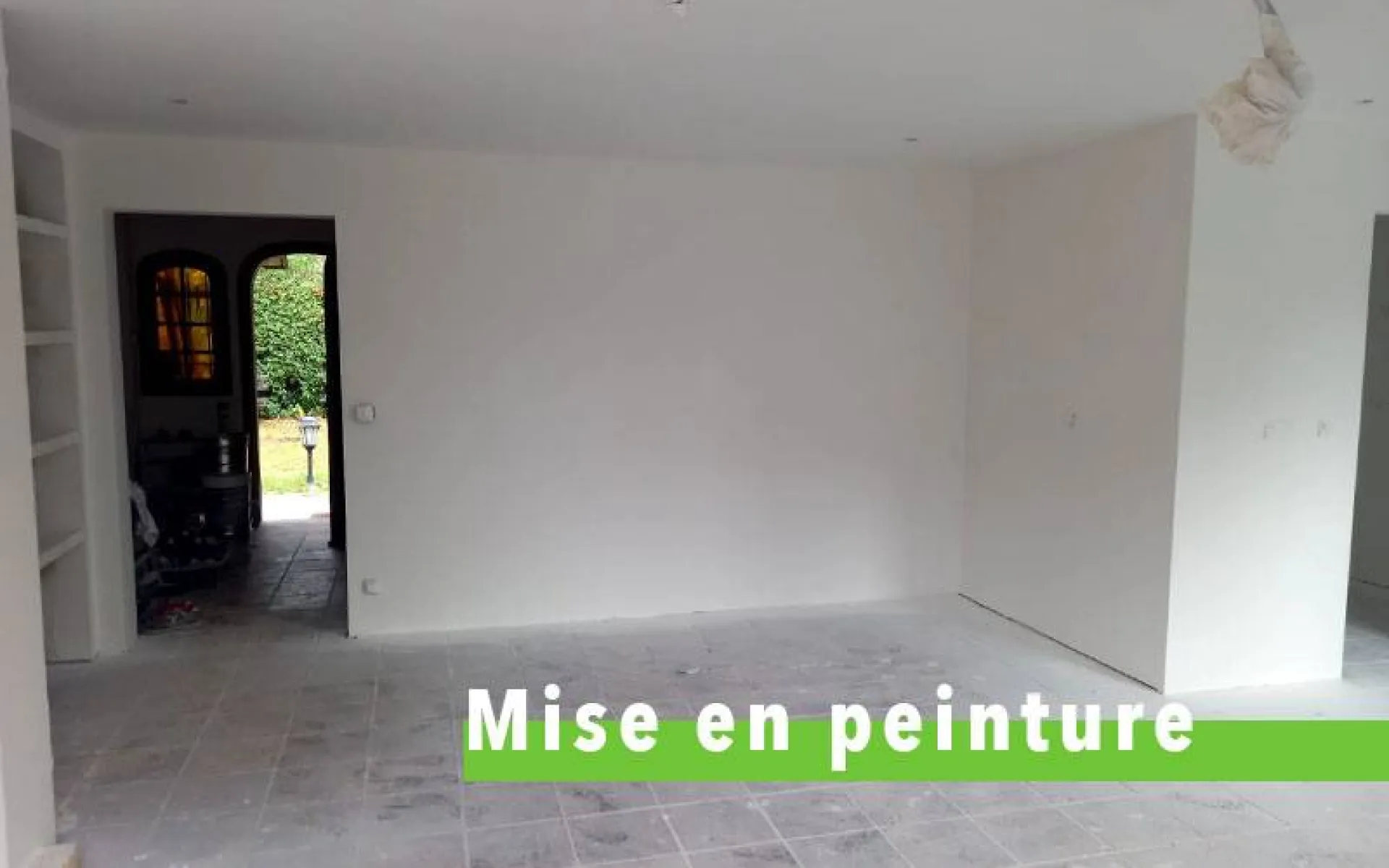 Travaux de mise en peinture