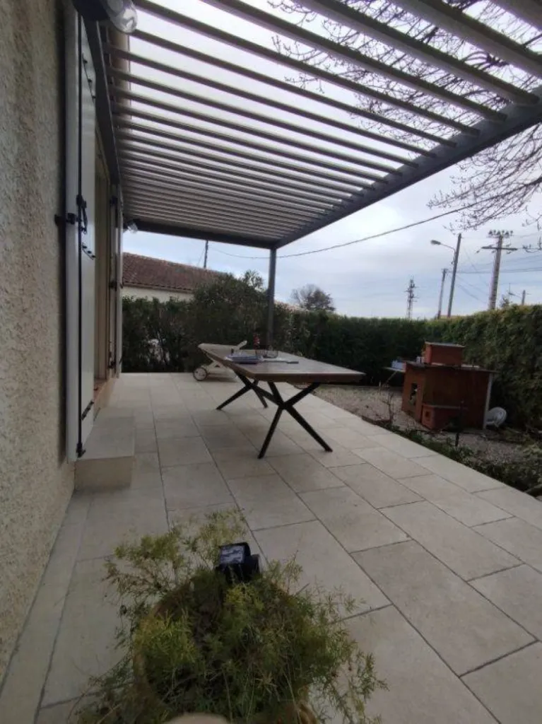 Pose de pergola bioclimatique