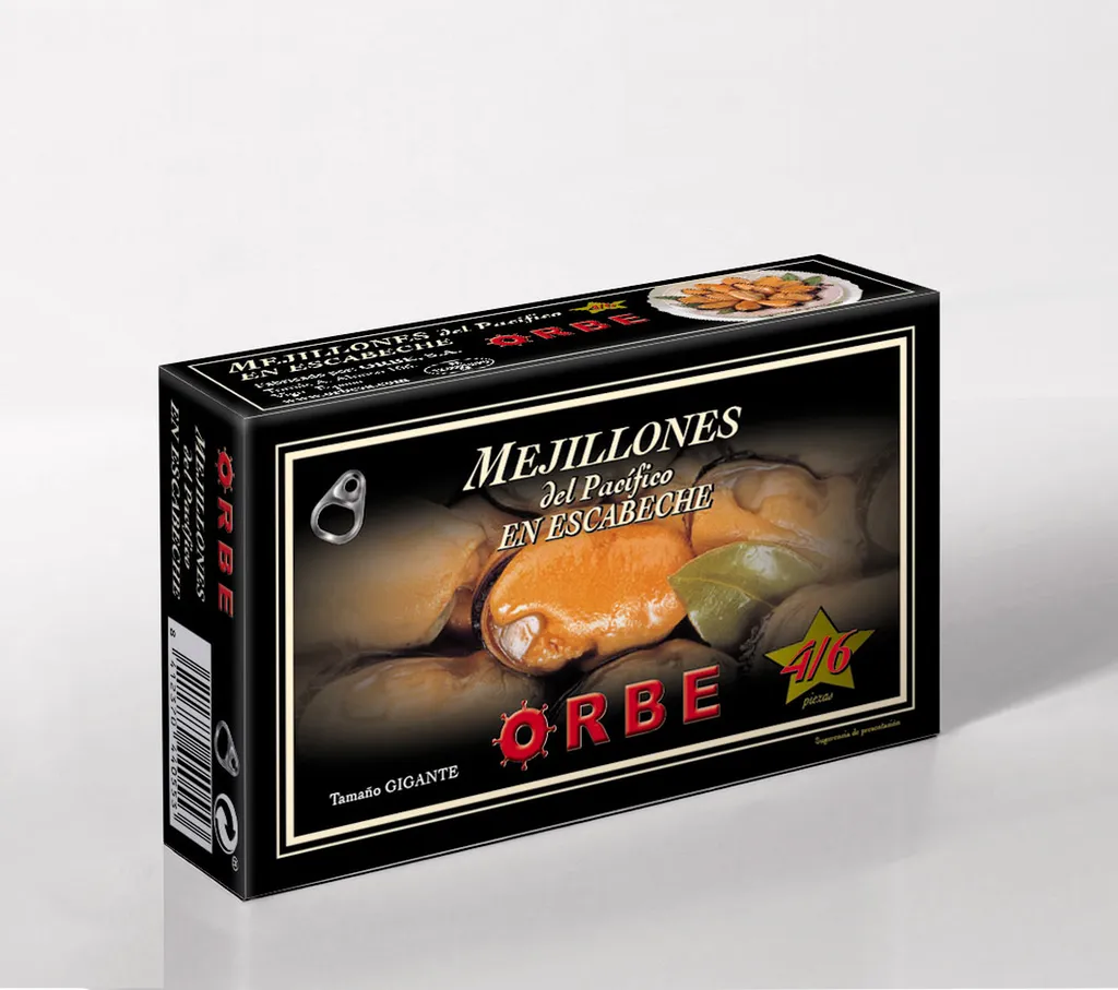 Moules à l'escabèche 120g - O121