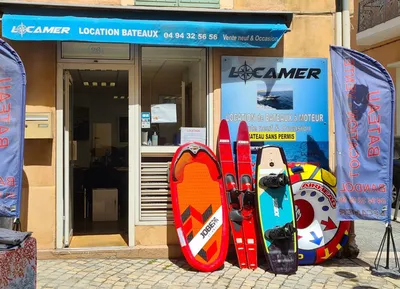 Location d'équipements pour sport nautqiue à Bandol