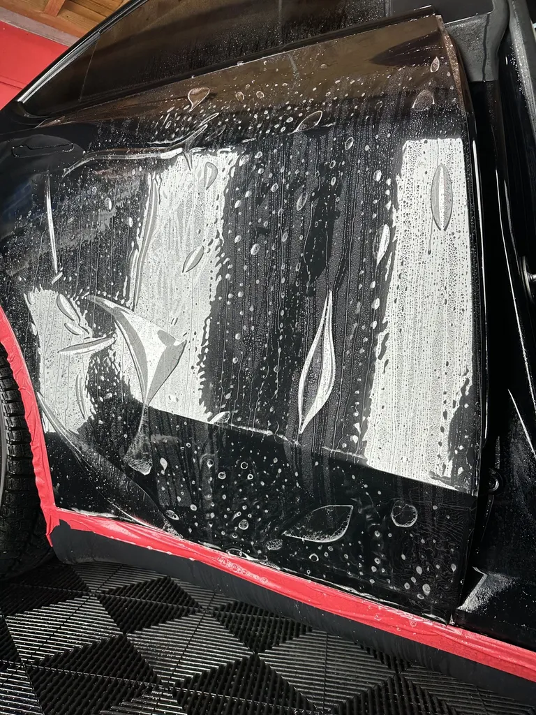 protection film plastique PPF paint protection film Lyon Tesla model Y