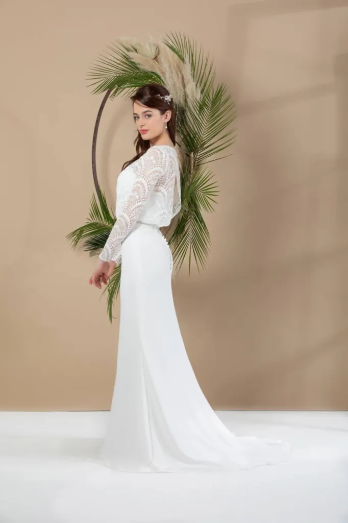 robe de mariée bohème Marseille près d'Aubagne