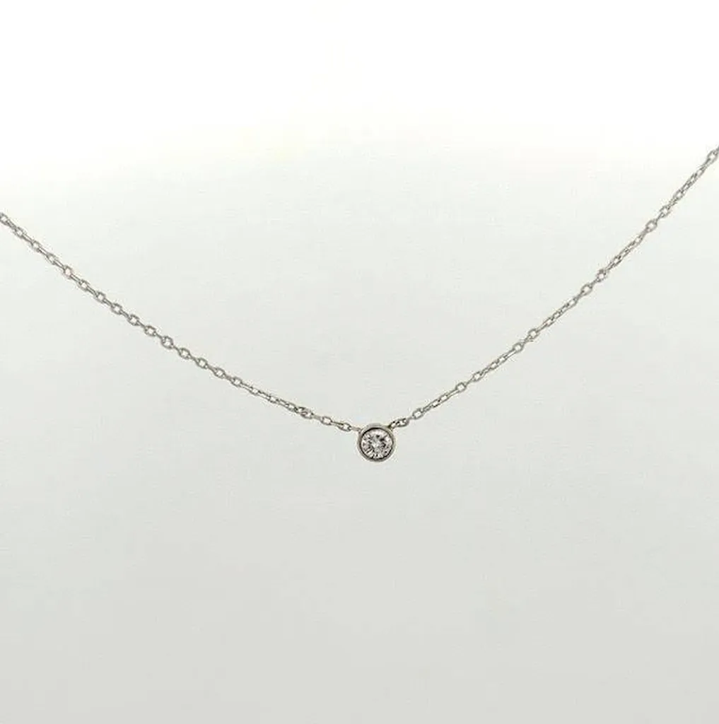 Or blanc & diamant – Bijou en dépôt-vente chez Or Ligne, La Teste-de-Buch