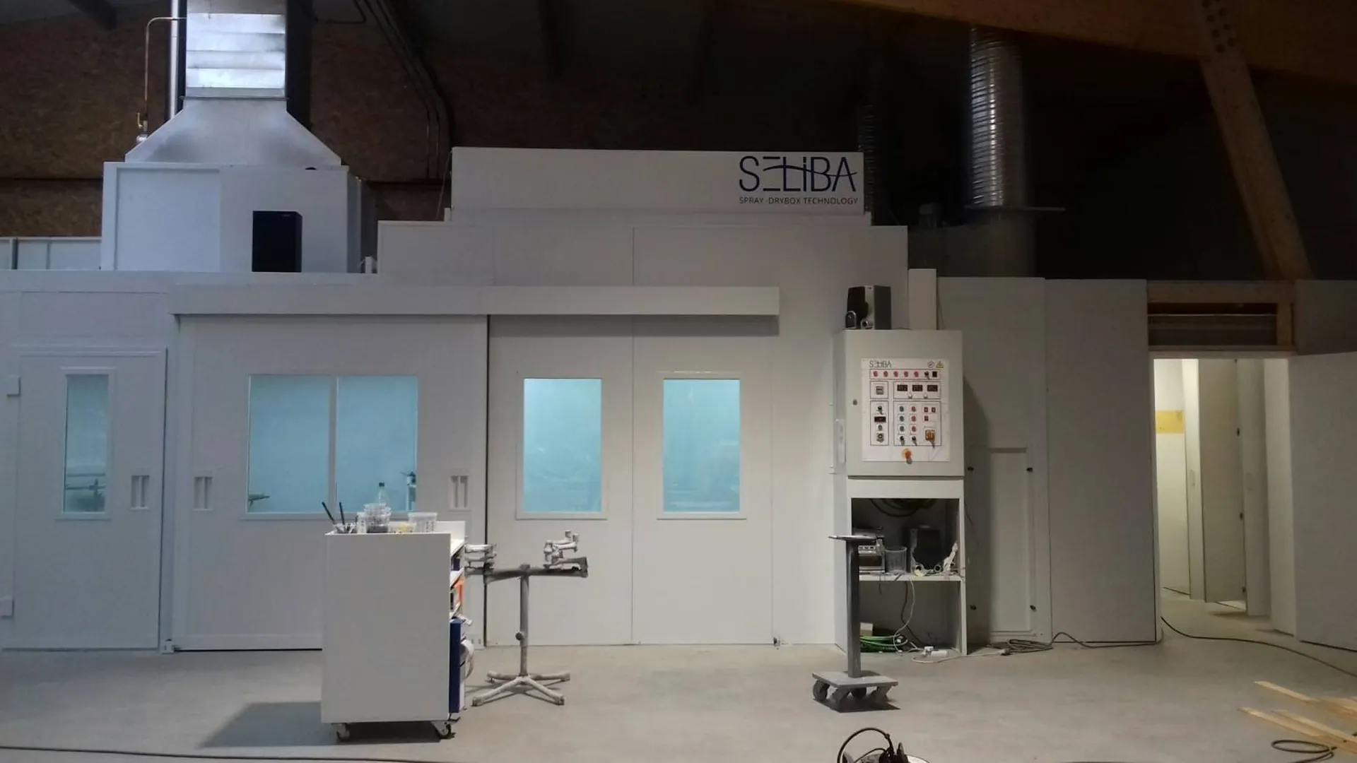 Une nouvelle cabine de peinture est arrivée chez SBA