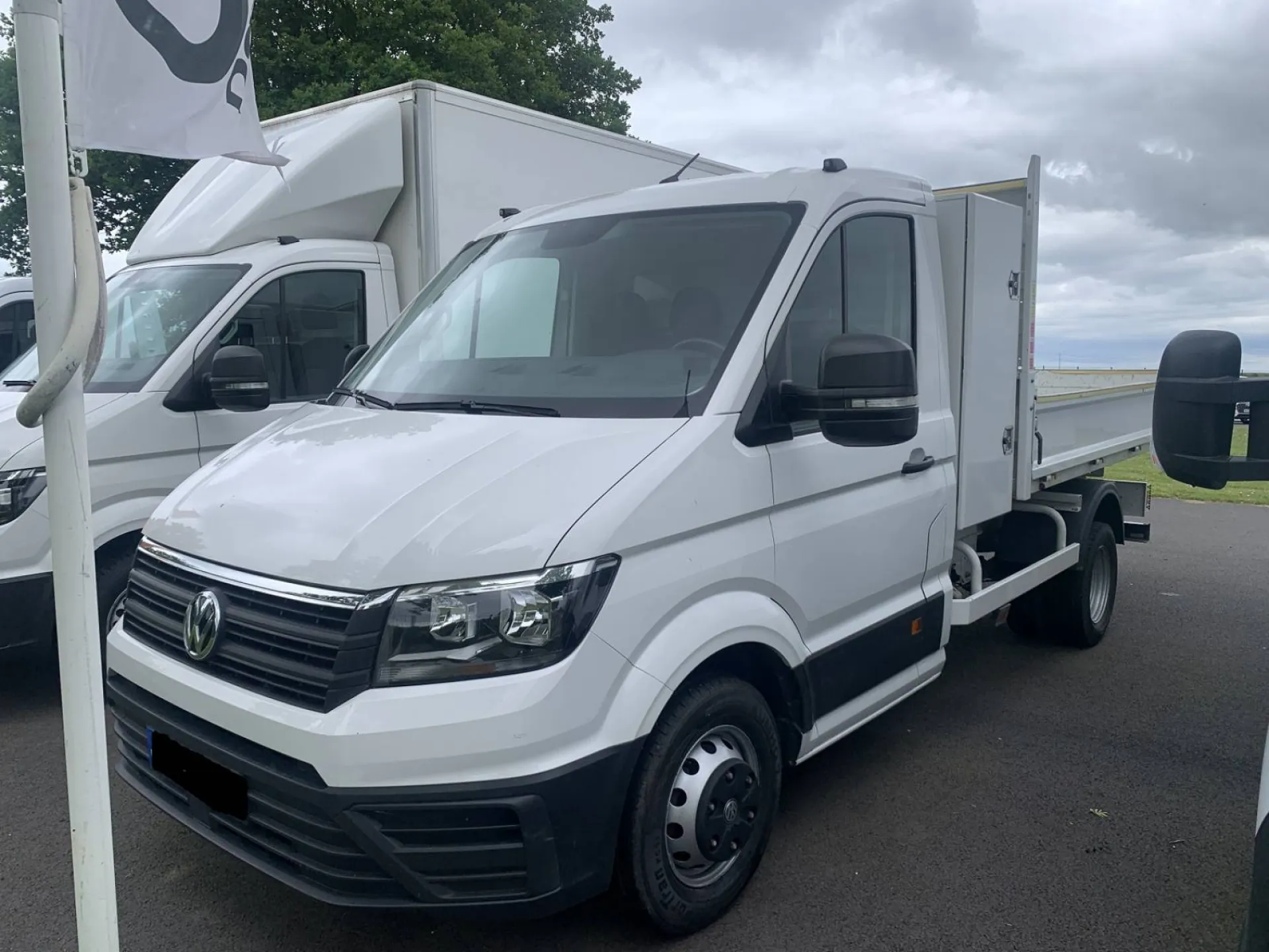 Volkswagen Crafter benne d'occasion boite manulle proche de Rouen