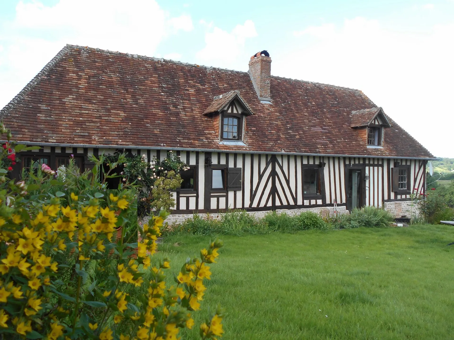 maison normande à vendre, agence immobilière de Lisieux Terres et Demeures de Normandie