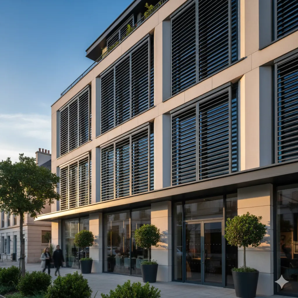 Jalousies aluminium : élégance, ventilation naturelle et confort lumineux pour votre habitat
