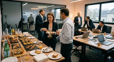 Traiteur pour séminaire et repas de fin d'année d'entreprise en Normandie