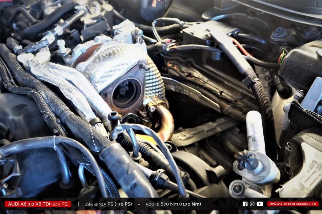 Reprogrammation moteur Stage 2 St Victoret - Audi A6 3.0 V6 TDI 245cv- ADP Performance