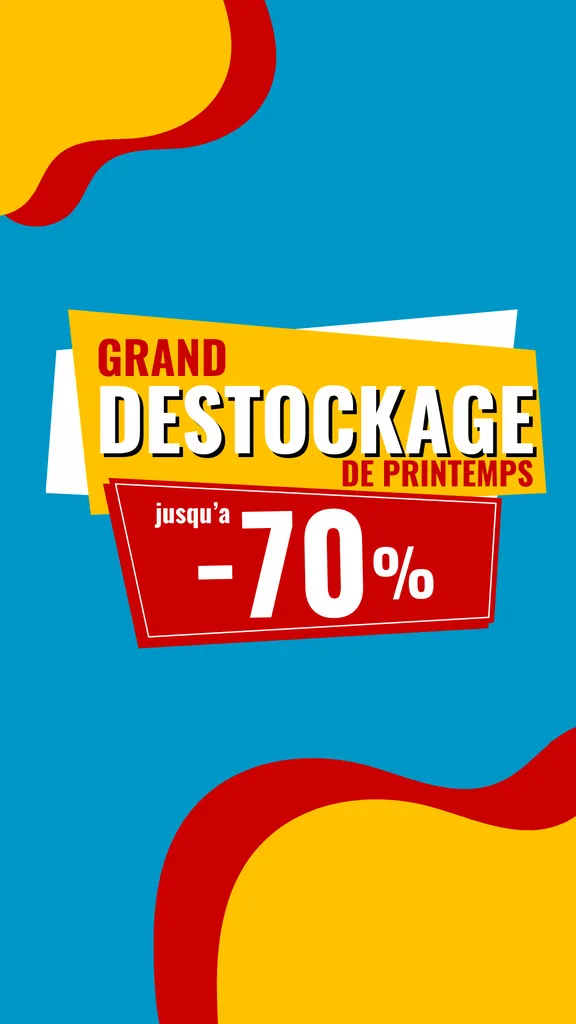 GRAND DESTOCKAGE DE PRINTEMPS