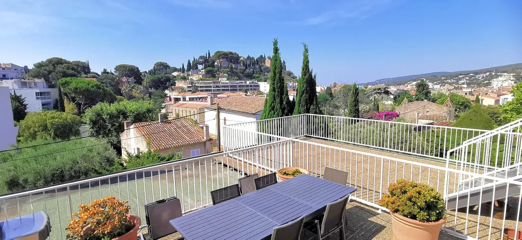Vente appartement T3 Cassis  avec spacieuse terrasse et garage en option dans une résidence sécurisée au centre du village