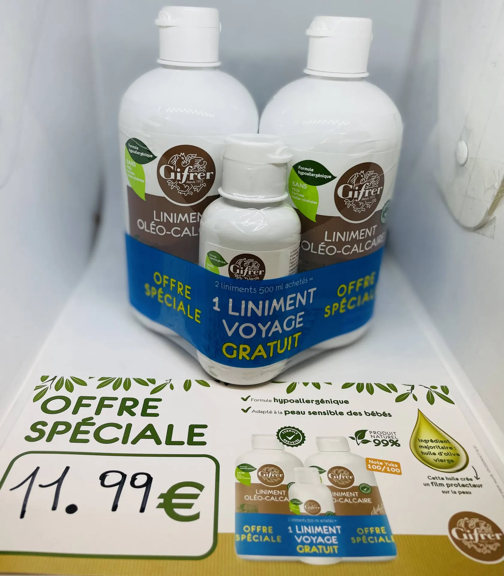 liniment oleo calcaire en promotion à marseille
