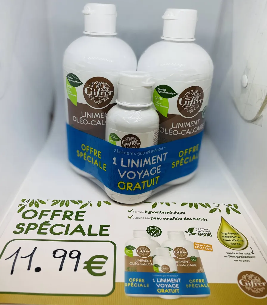liniment oleo calcaire en promotion à marseille
