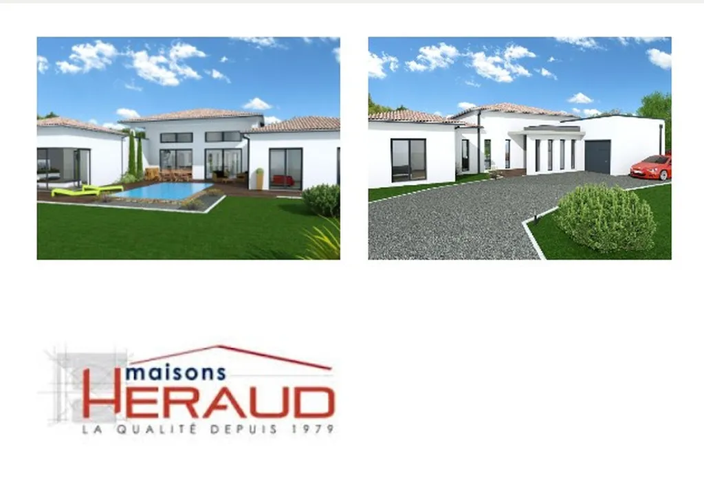 Maison contemporaine à Bouliac avec terrain proposé via notre partenaire foncier