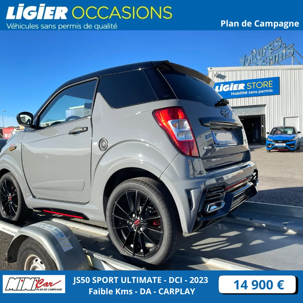 Voiture sans permis LIGIER JS50 Sport Ultimate d'occasion à Plan de Campagne