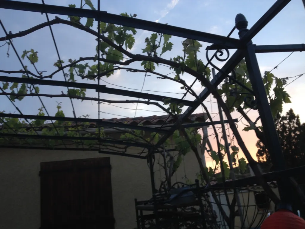 ABRI EN FER FORGE POUR OMBRAGE AIX EN PROVENCE