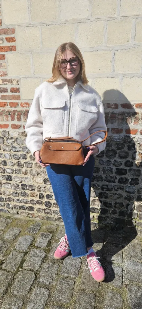 Sac baguette Billie naturel Paul Marius disponible chez Evasion Eu