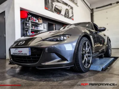 Installation catback Cobra / Ressorts court Eibach+ cales Mazda MX-5 ND | ADP Performance spécialiste pièces performances