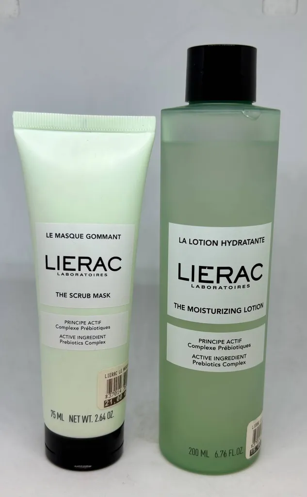 LIERAC MASQUE GOMMANT / LOTION HYDRATANTE 