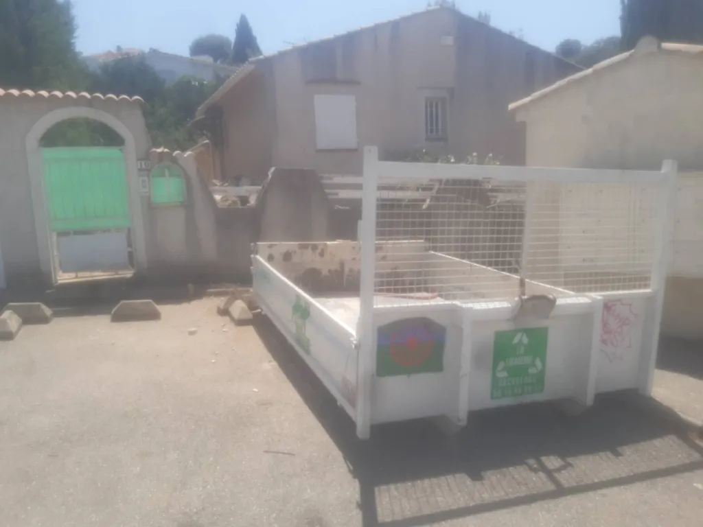 louer une benne pour vider une maison la garde var