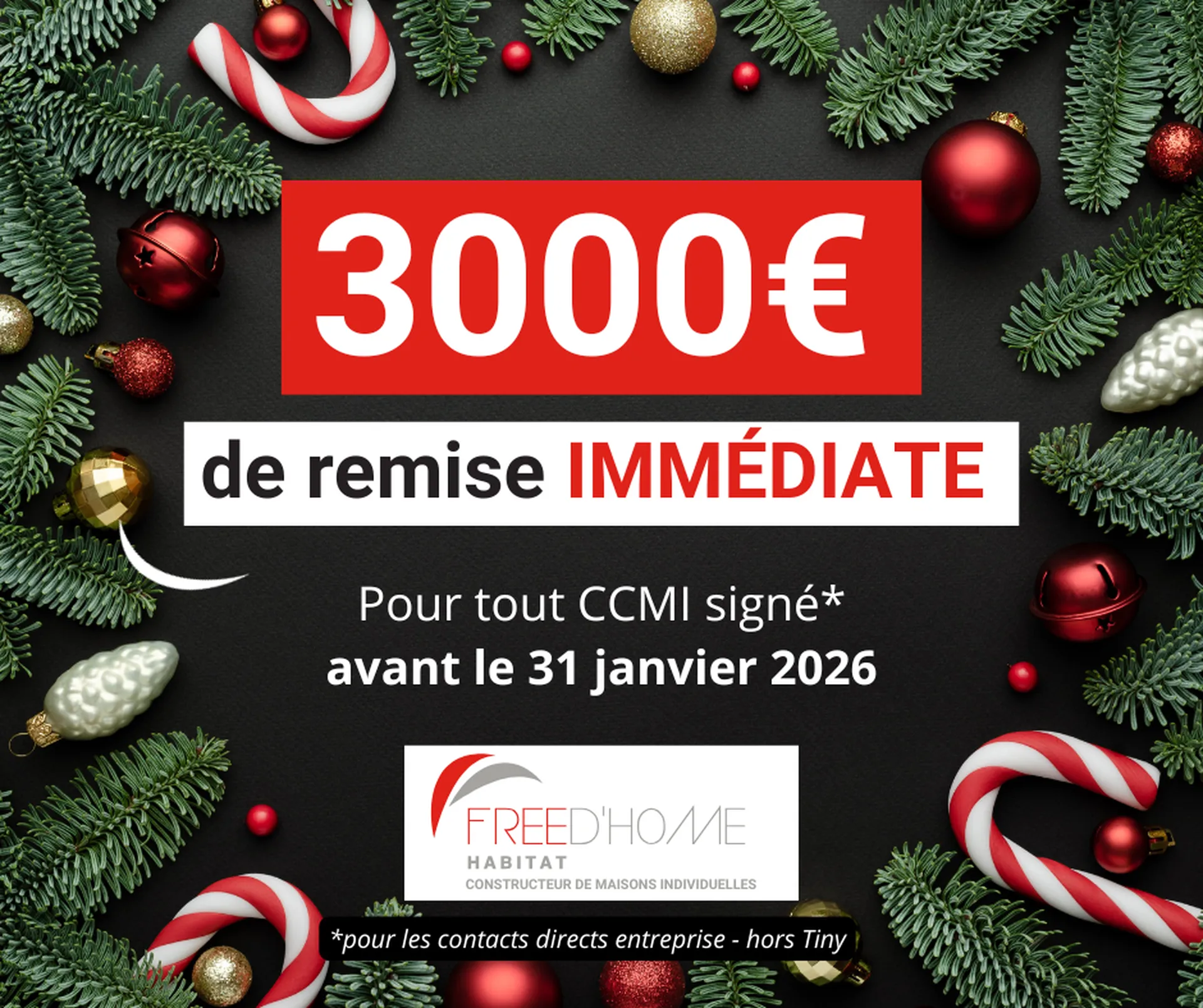 3000 euros offerts