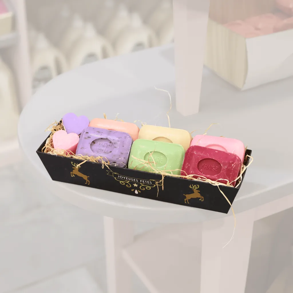 Idée pour cadeau de noël avec du savon de marseille