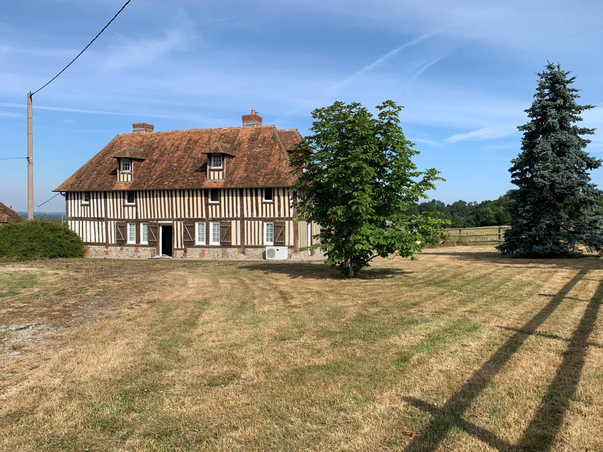 Maison normande, Région Livarot, Calvados 14.