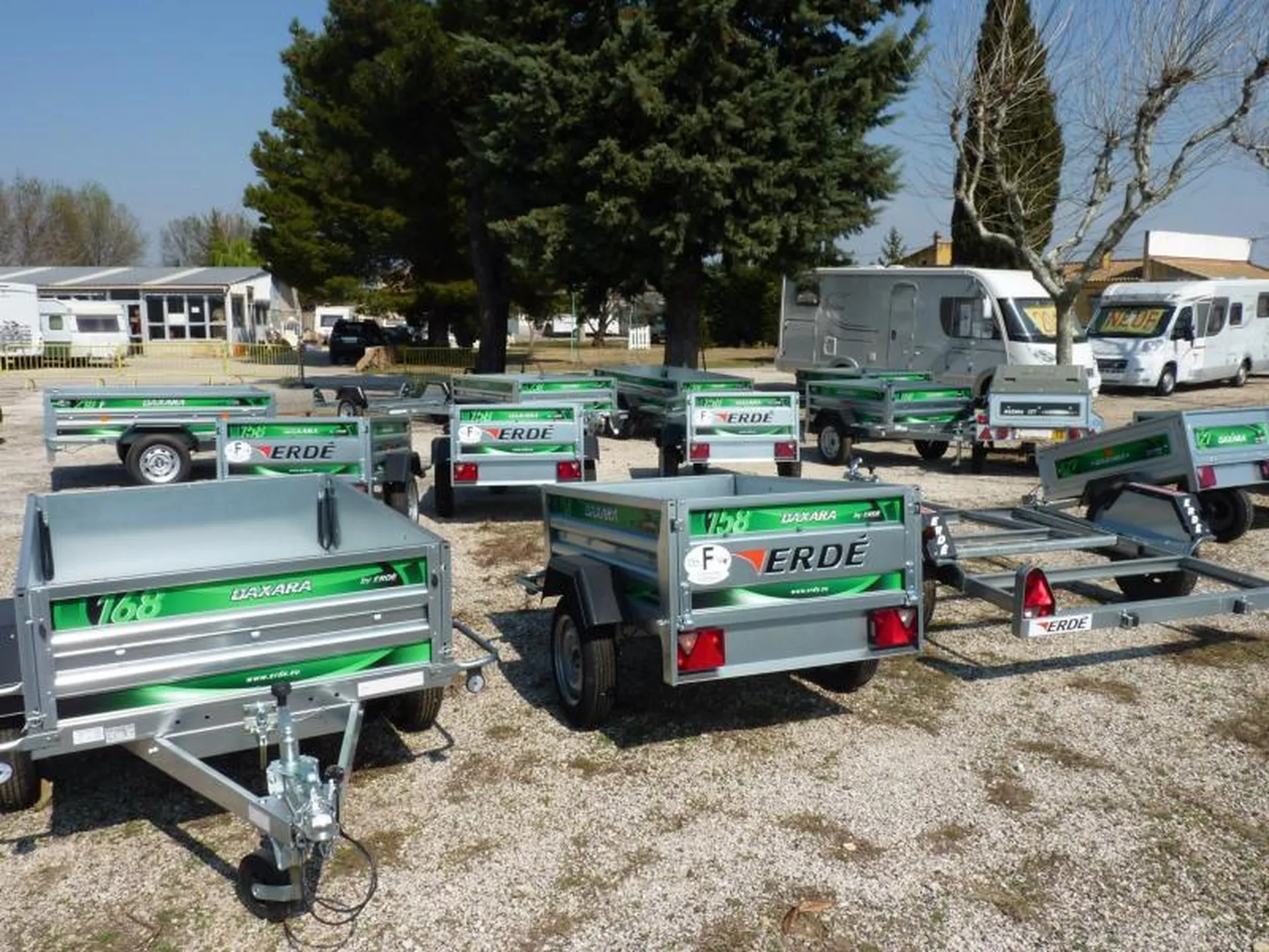 Les remorques de Midi13Loisirs