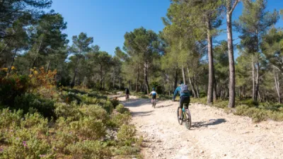 Circuit VTT à Aix-en-Provence depuis Départ XVTT Rue Denis Papin – Randonnée sportive et nature