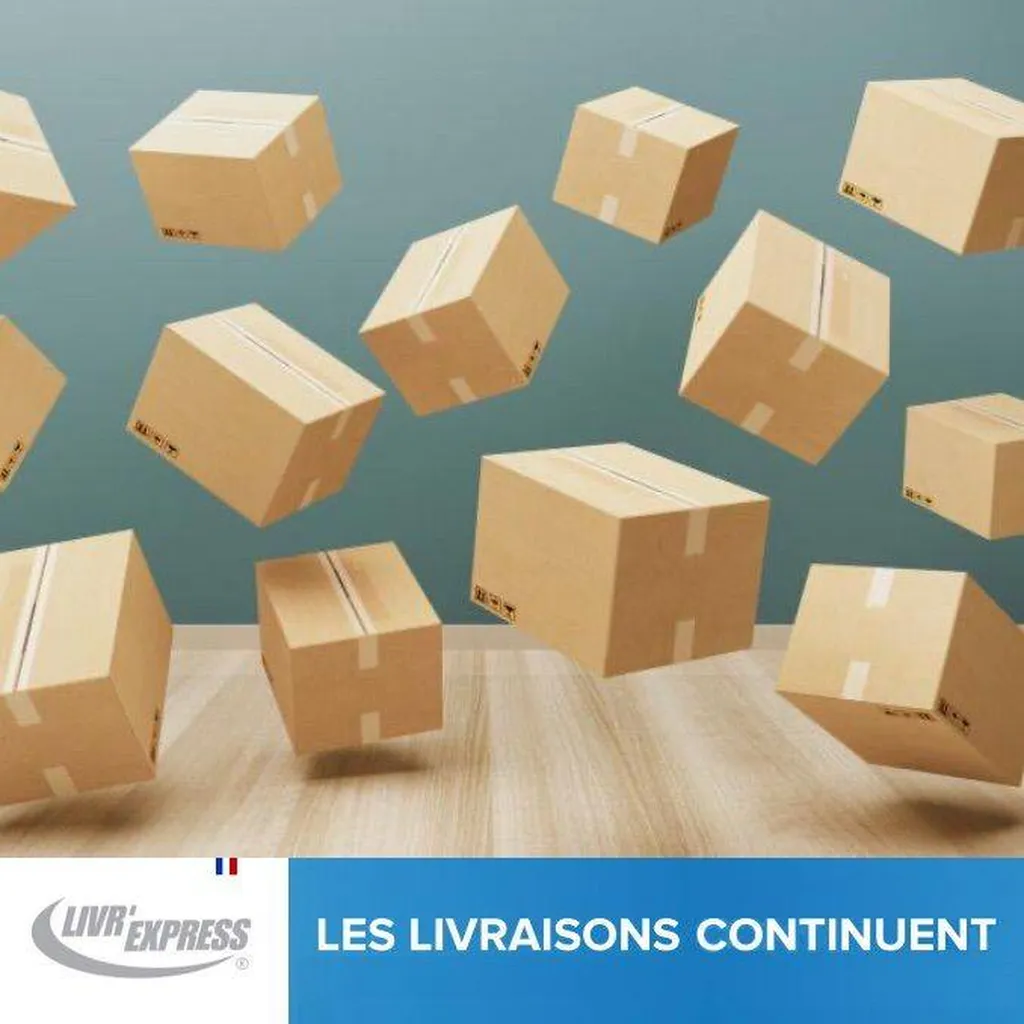 Les livraisons Livr'Express® continuent pendant le confinement.