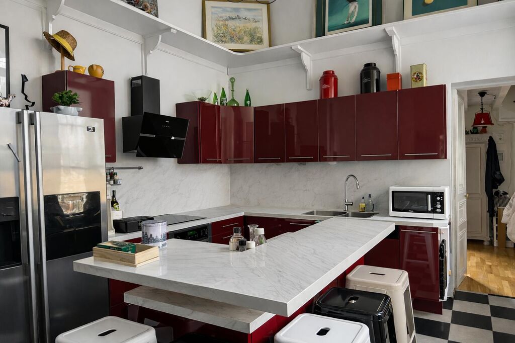 Appartement d’exception avec cour privative et garage – Centre-ville de Dieppe – Normandie – France