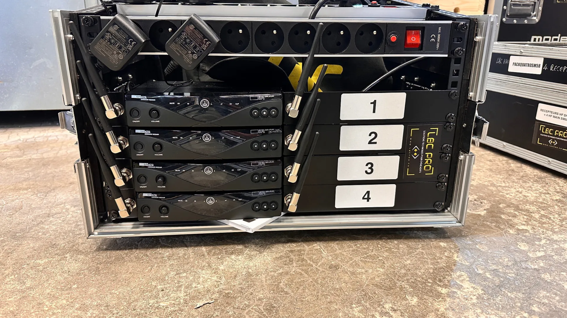 PACK 4 MICROS HF MAIN AKG