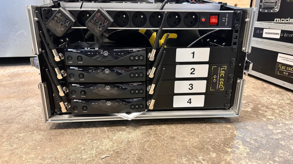 PACK 4 MICROS HF MAIN AKG