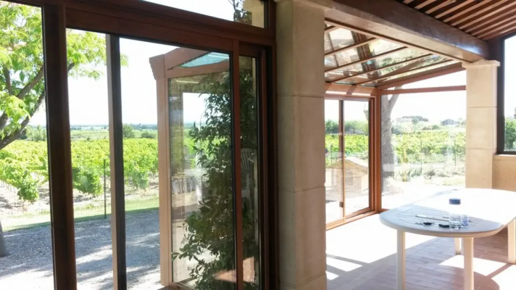 Toiture vérandas vitrée Vaison la romaine 